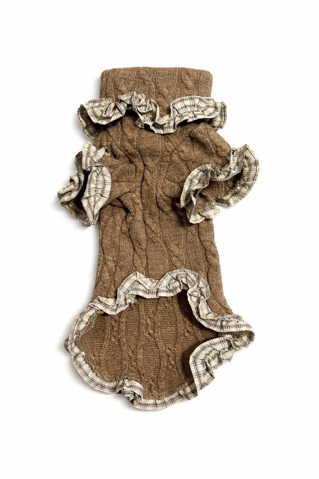 Vista posteriore maglioncino per cane Cottage Chic