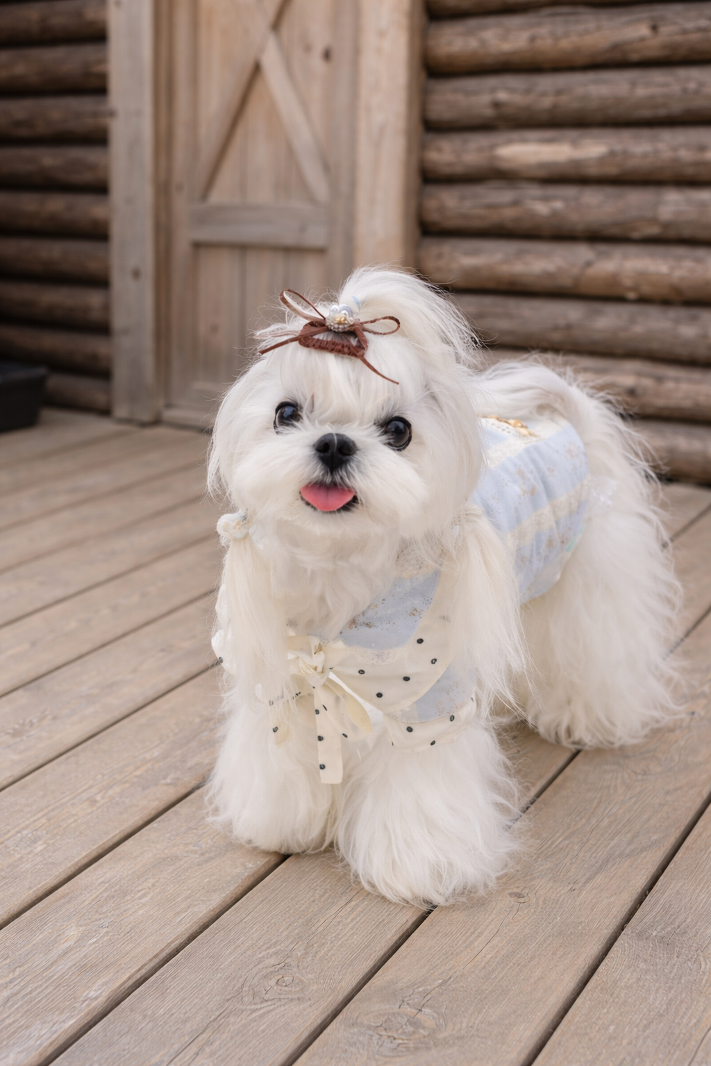 Cappotto per cane invernale elegante Fiore d’Inverno