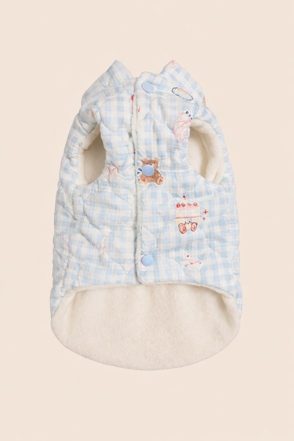 Dettaglio gilet per cane Pastel Dream